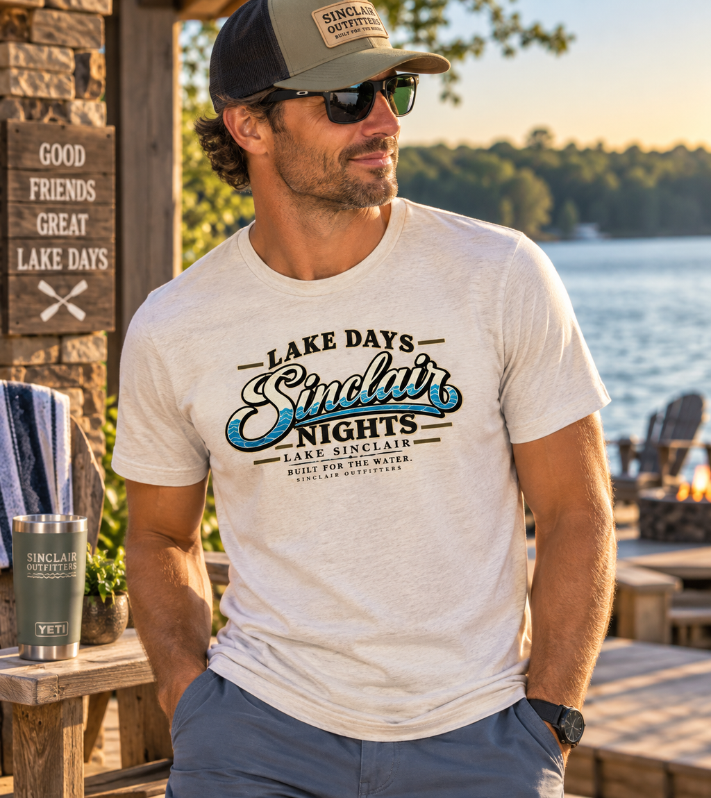 Lake Days / Sinclair Nights Unisex Tee